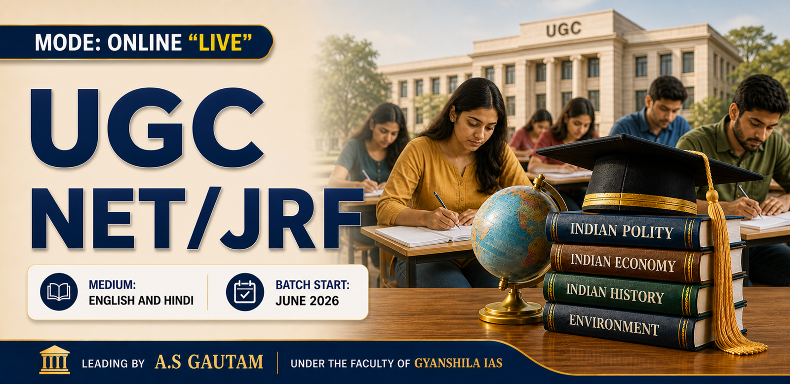 UGC NET JRF (Hindi - Online)