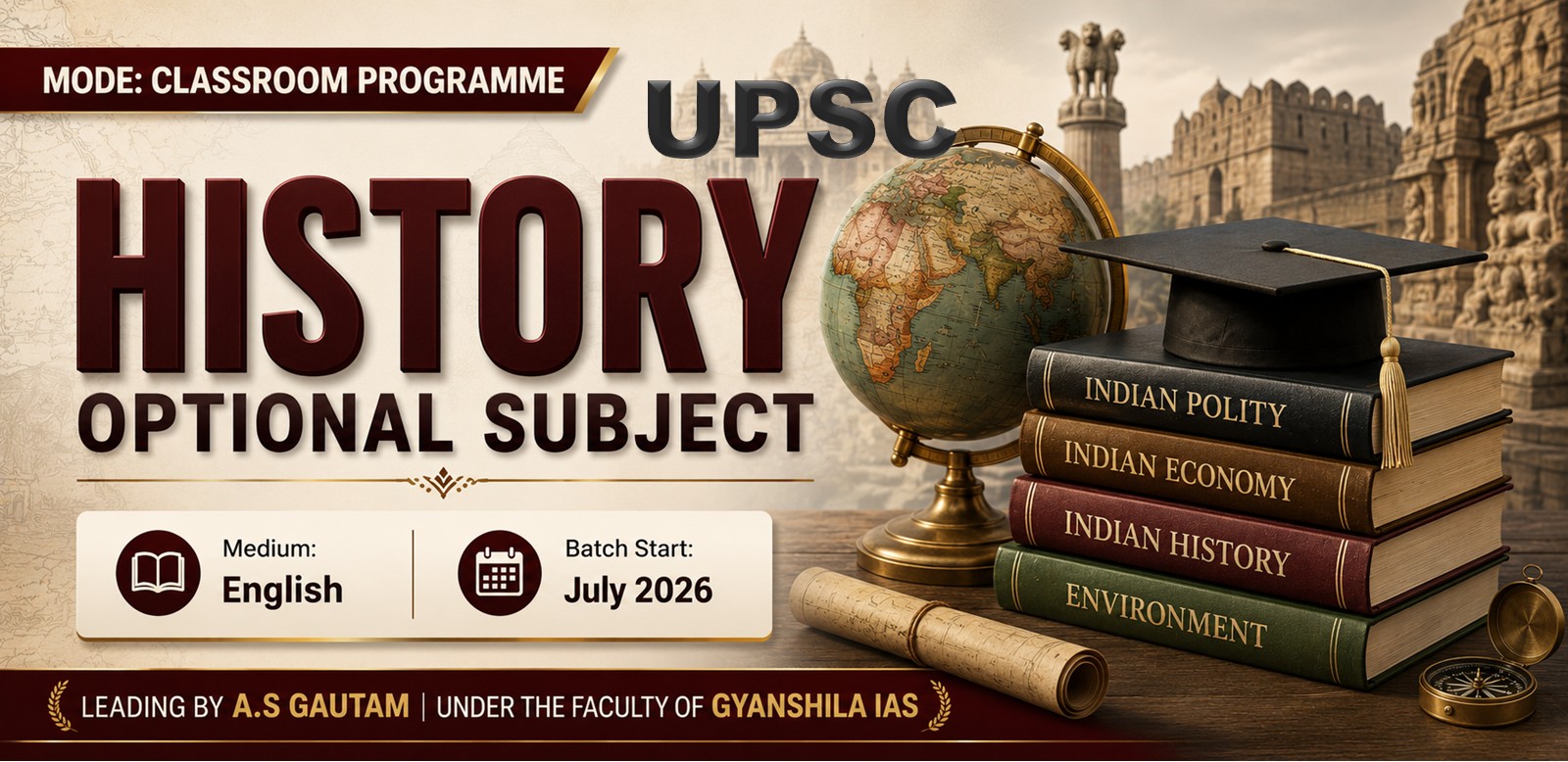 UPSC "HISTORY OPTIONAL" (English - Offline)